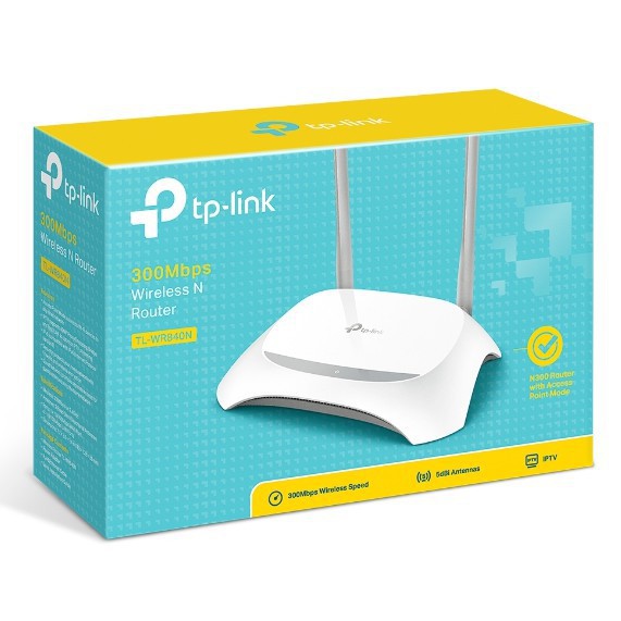 Bộ Thu Phát SÓNG WiFi TPlink-840N - Hàng Chính Hãng