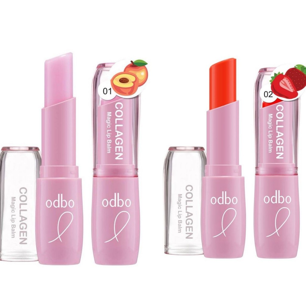 Son Dưỡng Môi Odbo Collagen Magic Lip Balm