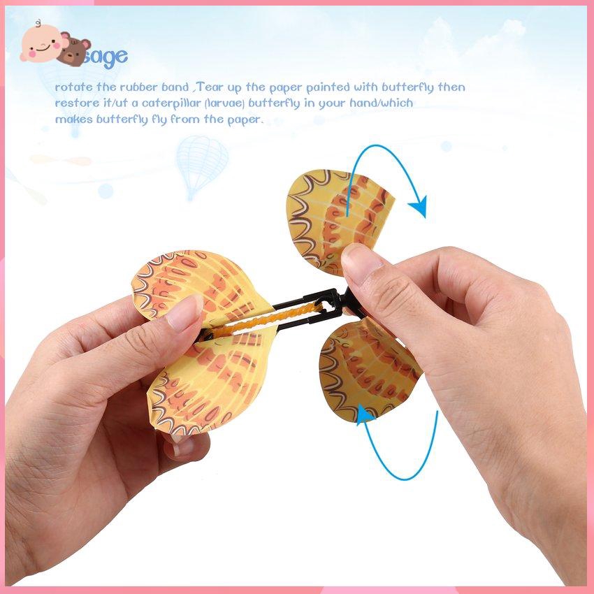 Đồ chơi bướm bay ma thuật bật đuôi vui nhộn dành cho đám cưới