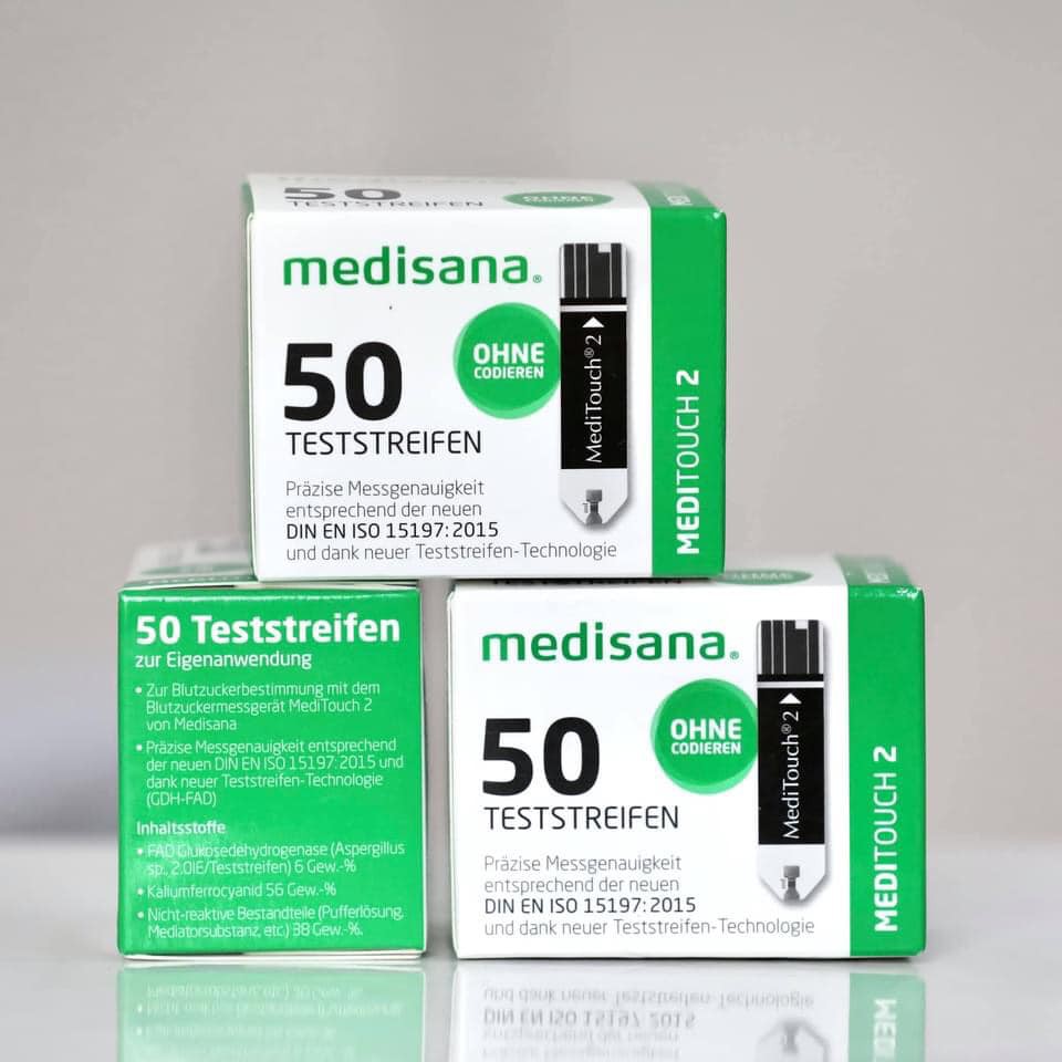 Que thử tiểu đường Medisana