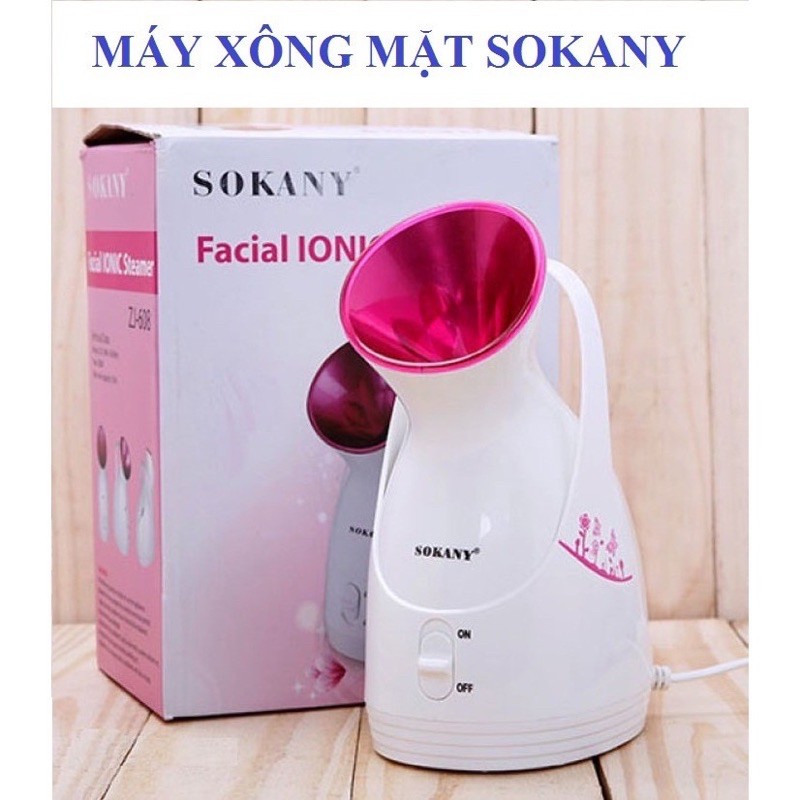 Máy xông hơi mặt Sokany chính hãng - Làm đẹp da mặt tại nhà