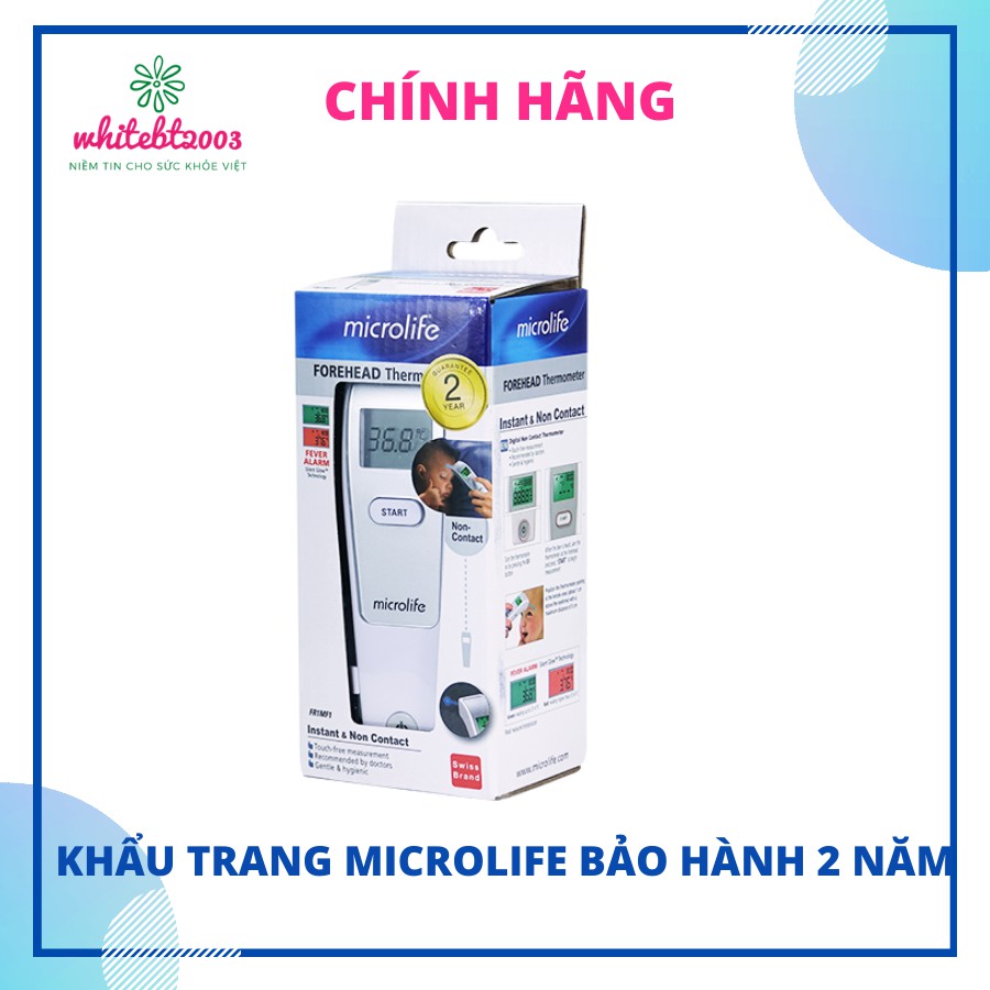 Nhiệt kế hồng ngoại Microlife bảo hành 2 năm