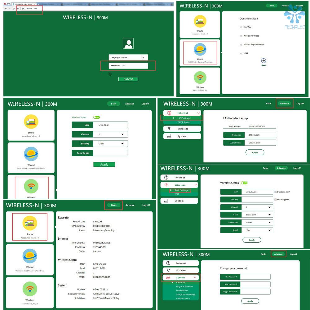 Thiết Bị Khuếch Đại Tín Hiệu Wifi Không Dây 300mbps Kèm 4 Ăng Ten Phích Cắm Us | BigBuy360 - bigbuy360.vn