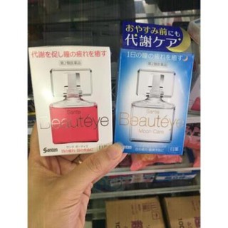 Thuốc nhỏ mắt Sante santen Beauteye Moon Nhật bản màu xanh/đỏ