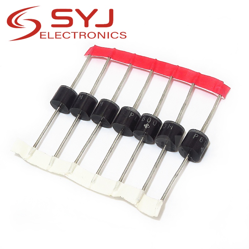 Set 10 linh kiện điện tử P600M P600M-E3/54 DIODE GEN PURP 1KV 6A P600