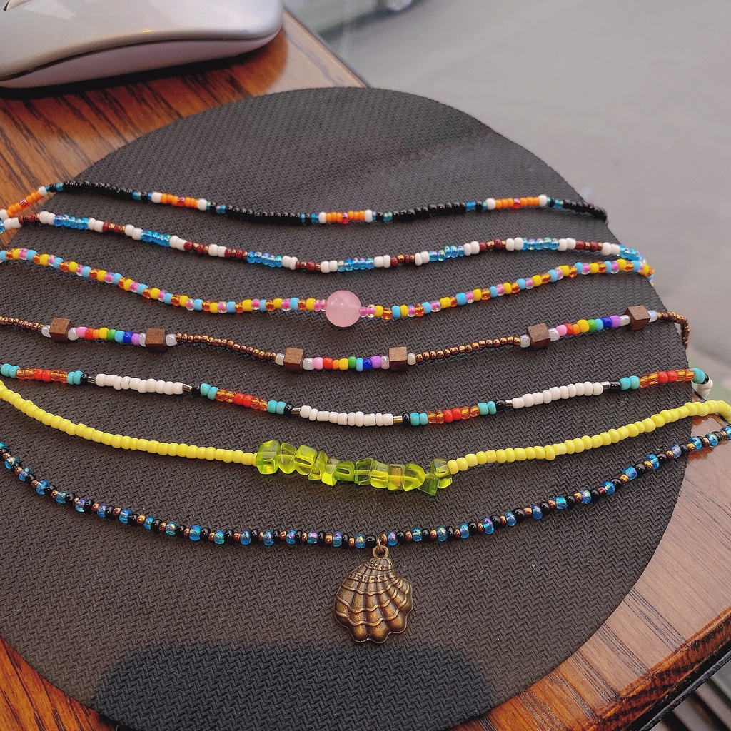 Tổng hợp nhiều choker THẬP CẨM COOL - dây chuyền | HANDMADE | VALE.SOMETHINGBOHO