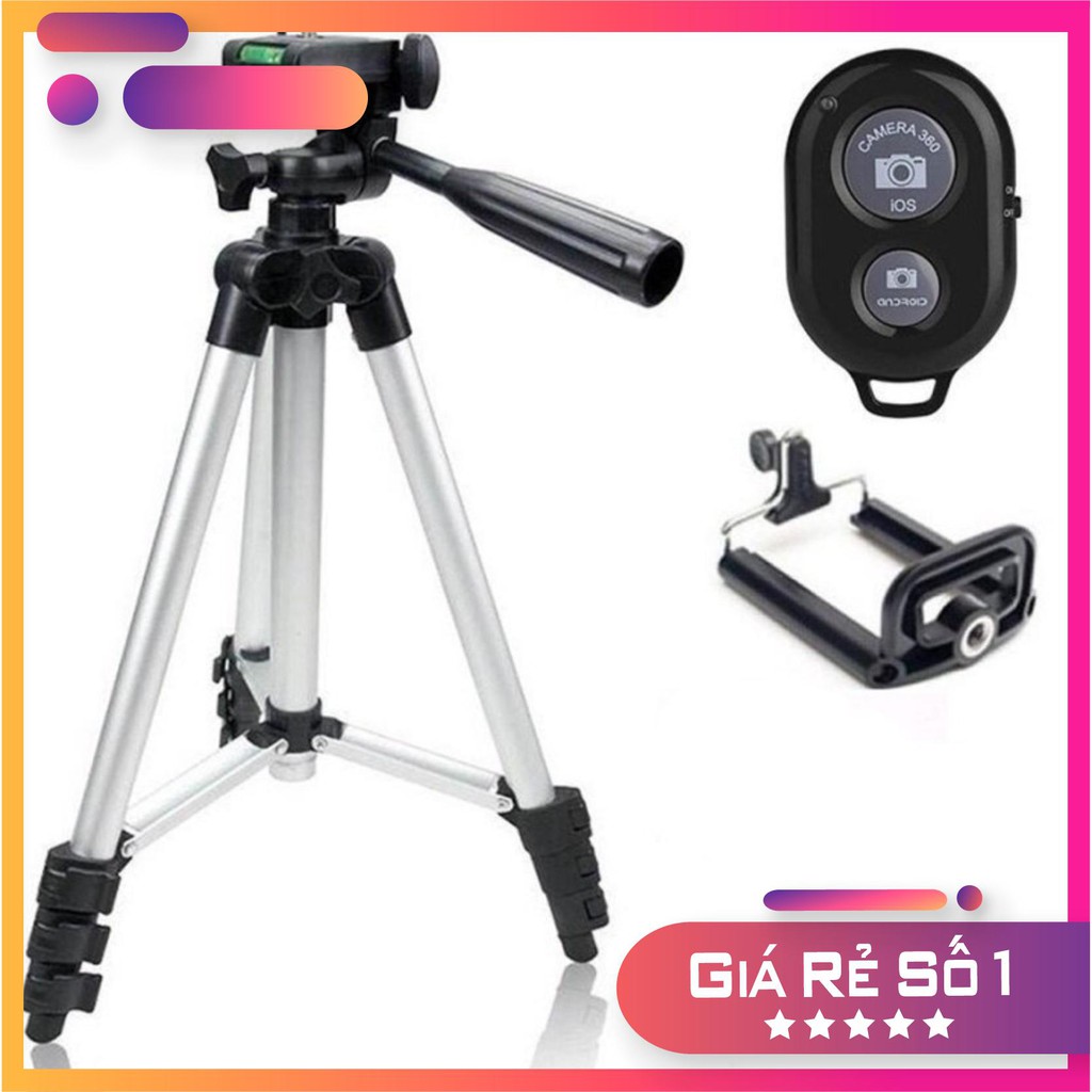 [CHÍNH HÃNG] Gậy 3 chân Tripod 3110 105cm chuyên chụp hình live stream