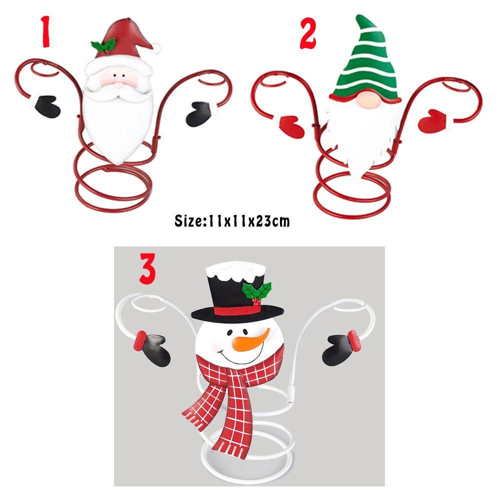 Giá Đỡ Ly Rượu Vang Hình Ông Già Noel / Người Tuyết Dễ Thương