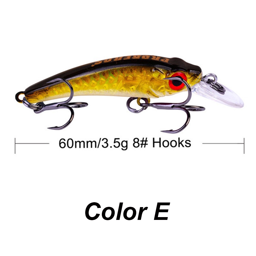 Mồi Giả Câu Cá 6cm/3.5g Chất Lượng Cao