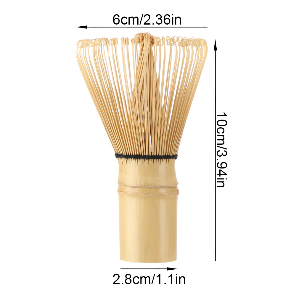 Set 100 cọ tre dùng để đánh bột trà xanh matcha