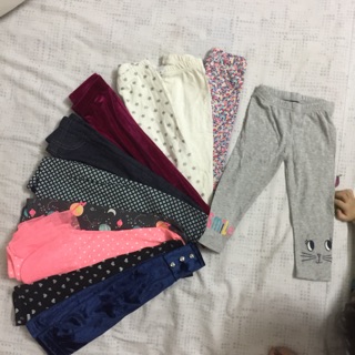 Combo 3 quần legging cho bé xuất khẩu