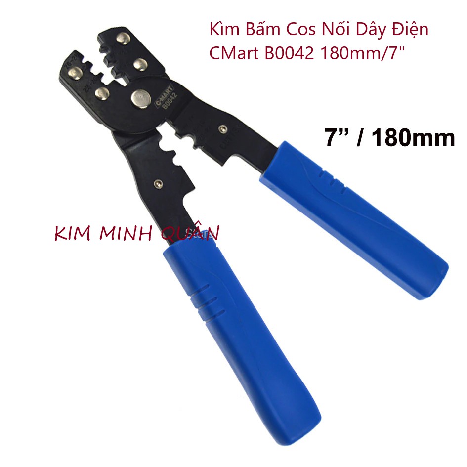 Kìm Bấm cos , Nối Dây Điện Đa Năng 180mm/7&quot; B0042 CMart