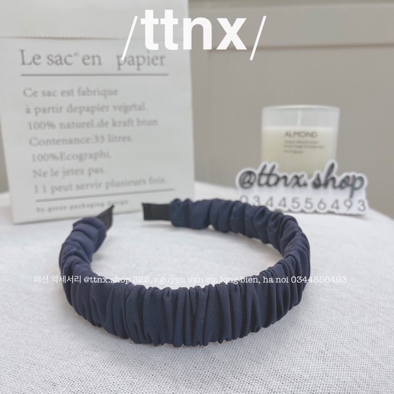 BỜM TÓC MÀU XANH NAVY/ XANH DƯƠNG ĐỦ MẪU FREESHIP