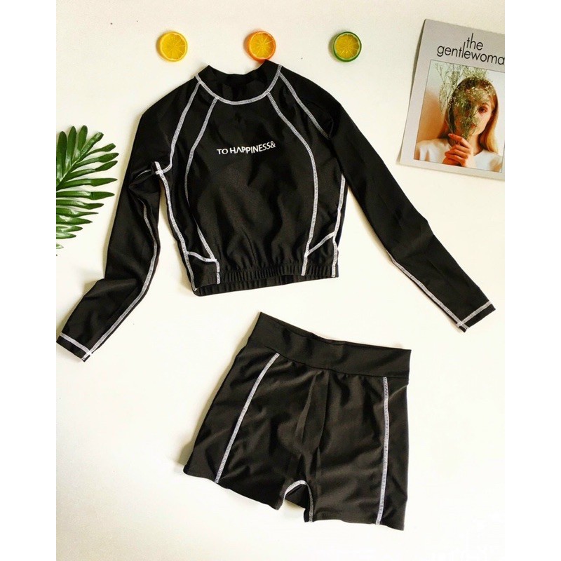 Bikini/ Đồ bơi tay dài Hàn quốc kín đáo