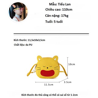 [THANH LÝ NGHỈ BÁN] Túi đeo chéo cho bé hình mèo con