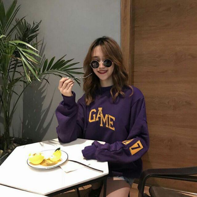 ÁO SWEATER NỈ NGOẠI LÓT BÔNG 'GAME' FORM UNISEX