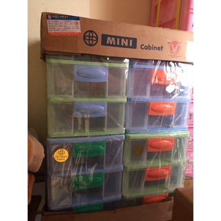 Tủ nhựa việt nhật 3 tầng mini