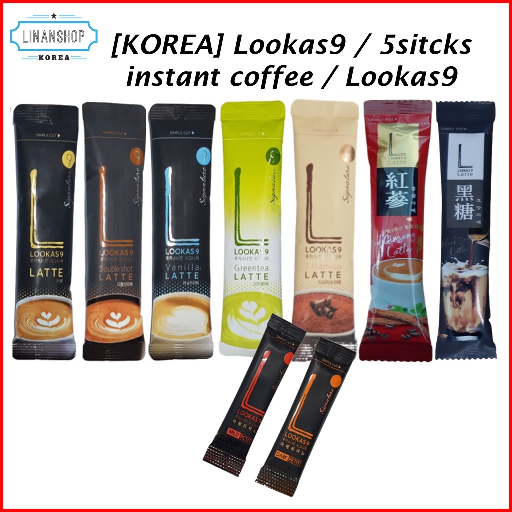 Set cà phê hòa tan KOREA LOOKAS Latte Hàn Quốc tùy chọn | BigBuy360 - bigbuy360.vn