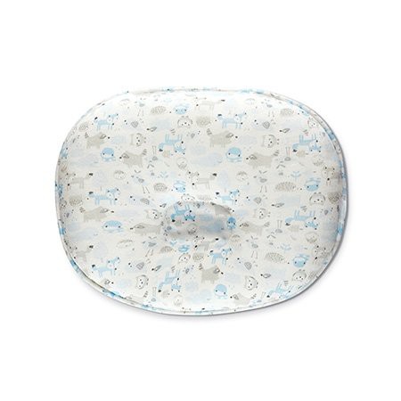 Gối sơ sinh Organic hỗ trợ đầu cho bé (25x20cm) KUKU