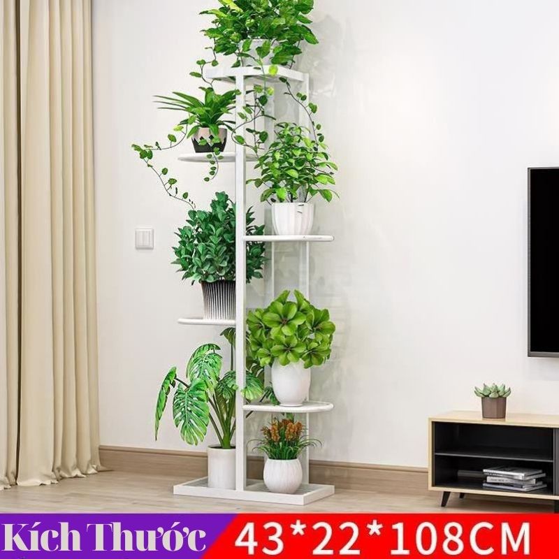 [Mã LIFEXANH03 giảm 10% đơn 500K] Kệ hoa 7 tầng, kệ sắt để chậu hoa cây cảnh mẫu mới cực đẹp.