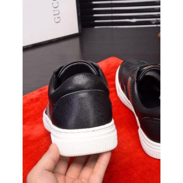 🍀 | Bán Chạy | 👟 👟 👟 👟 Giày Gucci da đen lịch lãm chuẩn 1:1 Tặng Vớ 60k SẴN . 2020 2020 ,,, Săn Sales . " : : : 🍀