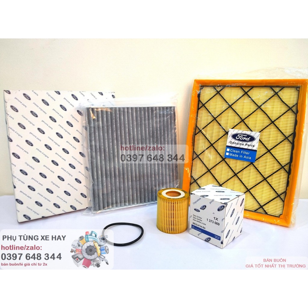 Combo* Lọc gió 🌟động cơ 🌟lọc điều hòa 💚lọc nhớt (lọc dầu ) 💥 💚Ford Ranger Wildtrak / Raptor 2.0/ Everest2.0 2.2 3.2
