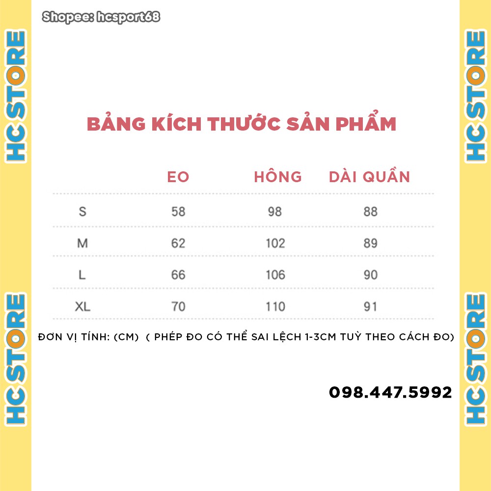 Quần Tập Gym Yoga Nữ QD28 Chất Thun Lạnh, Có Quần Short Phía Trước Chống Lộ, Kèm Túi Đưng - HcSport68