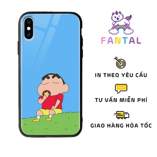Ốp Iphone Xr Hình Hài hước hình Shin bút chì Độc Lạ FANTAL Cho Iphone 12/IP6/IP7/IP8/IPx/IP11/Xr