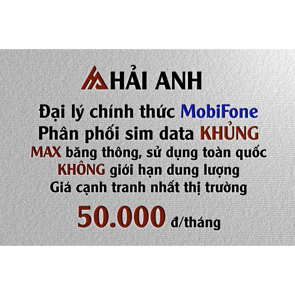 Sim vào mạng thả ga BL5GT tài khoản sẵn 50k chờ lên gói