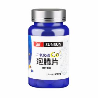 Viên sủi CO2 cho hồ thủy sinh (Lọ 60 viên)