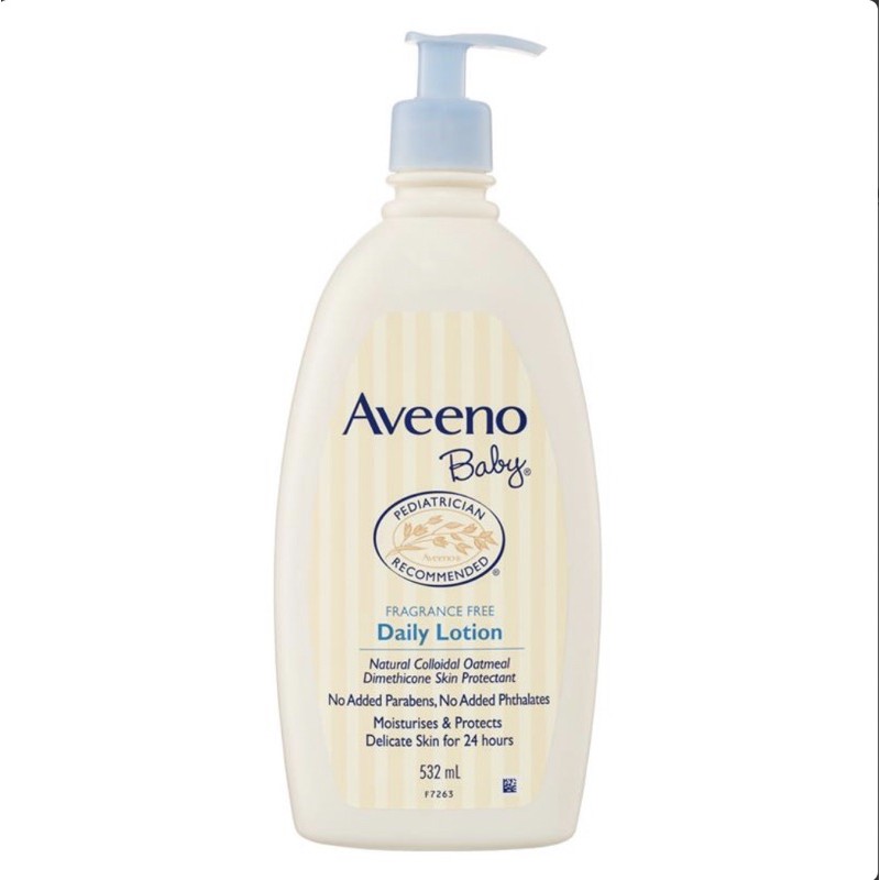 Kem dưỡng ẩm toàn thân Aveeno Baby 532ml cho bé Daily Lotion