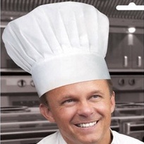 Nón bếp nam nữ Nidala màu trắng trơn chất Kaki cao cấp