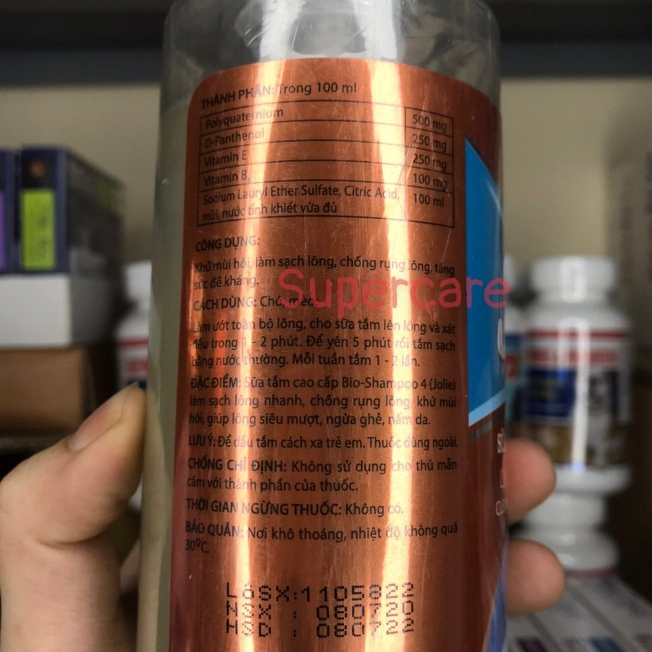 Sữa Tắm Bio 450ml Chăm Sóc Chó Mèo 🐕🐕🐈