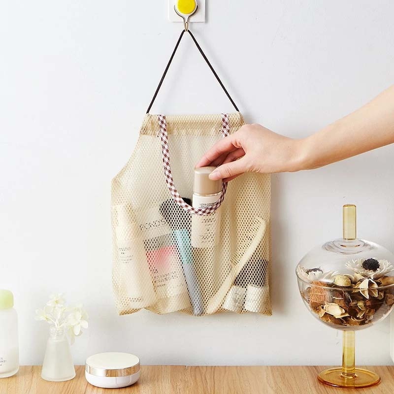 1 Túi Lưới Đựng Rau Củ Quả Thoáng Khí Có Thể Tái Sử Dụng
