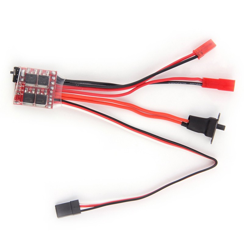 Bộ phát AUSTAR AX5S 2.4G 3CH AX-5X + bộ thu 10A ESC cho xe Crawler RC TRX4 SCX10 D90 TG3 X6 X4 Q65 MN90 1/10 1/8