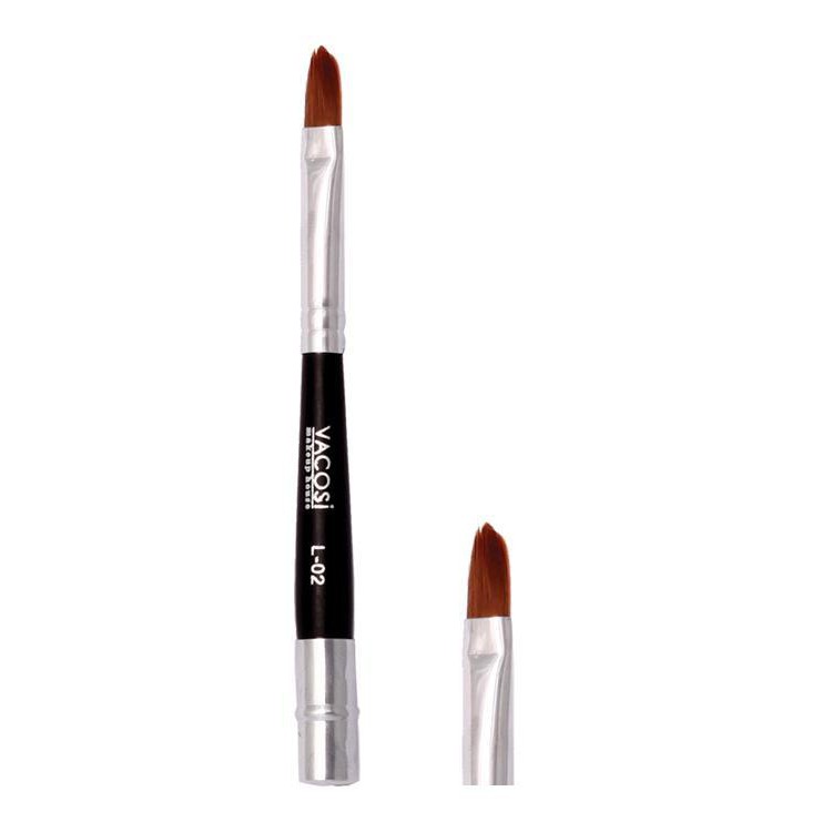 [HÀNG CHÍNH HÃNG] Cọ Môi Lông Dài, Vỏ Trắng Cao Cấp Vacosi Lip Pro Brush L02