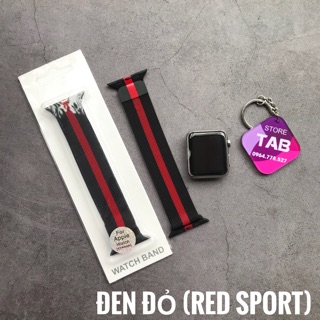 Dây Đeo Thép Không Gỉ Cho Apple Watch - Milanese Loop