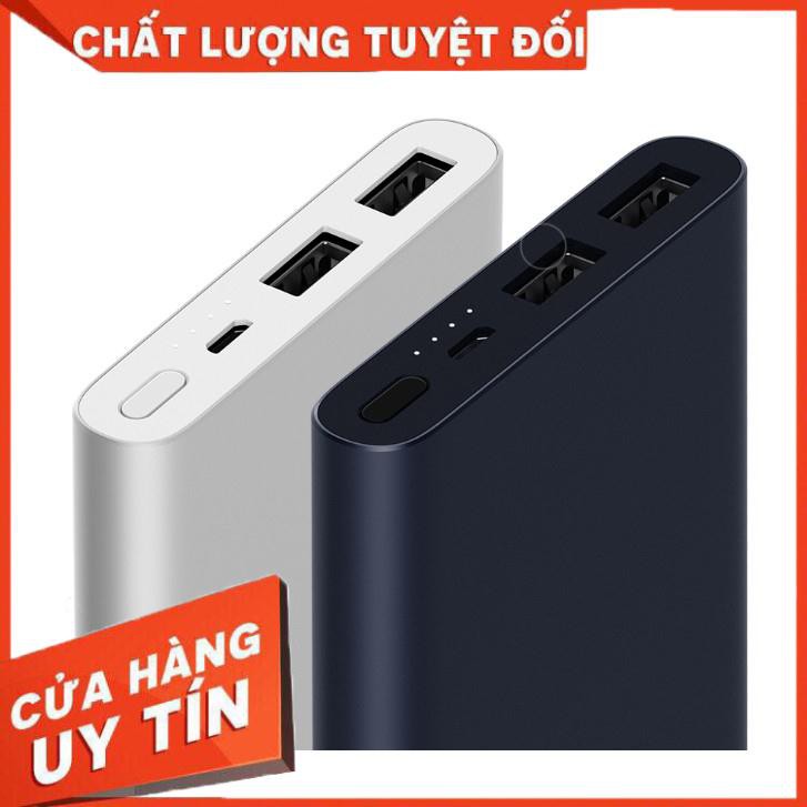 Free ship - Hàng cao cấp - Sạc dự phòng Mi gen 2S 10000 mAh