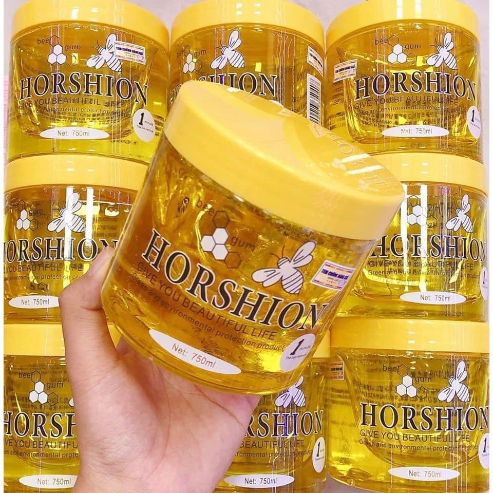 ( KO NẤU ) Sáp wax lông lạnh Horshion, Wax Gel Lạnh Không Cần Nấu Siêu Tiện Lợi
