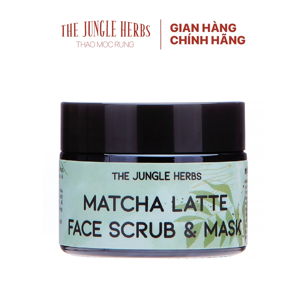 ⚡ FREESHIP⚡ Tẩy tế bào chết mặt handmade Matcha Latte Face Scrub  sáng da giảm viêm