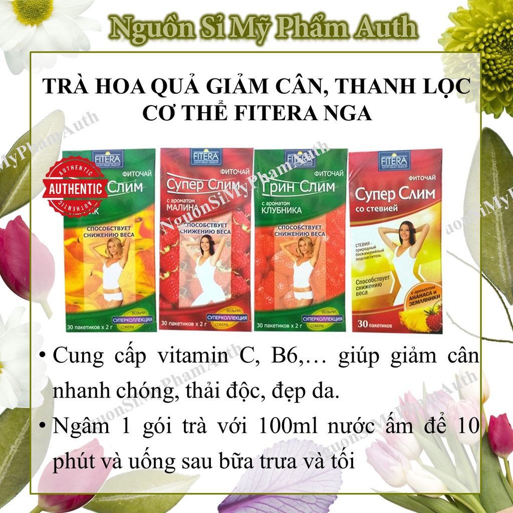 Trà hoa quả FITERA Nga