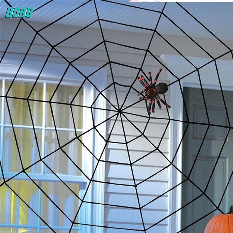 Mạng nhện nhân tạo phụ kiện trang trí Halloween