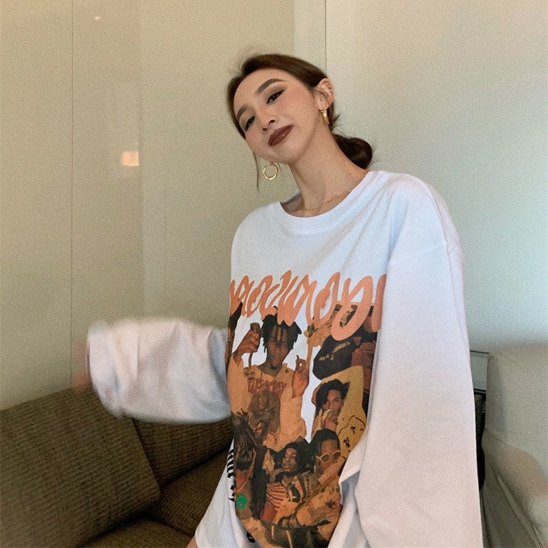 Áo nỉ dài tay unisex nam-nữ | BigBuy360 - bigbuy360.vn