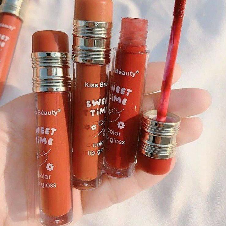 (Hàng Mới Về) Set 6 Son Kem Lì Kiss Mee / Sweet Time Kiss Beauty | BigBuy360 - bigbuy360.vn