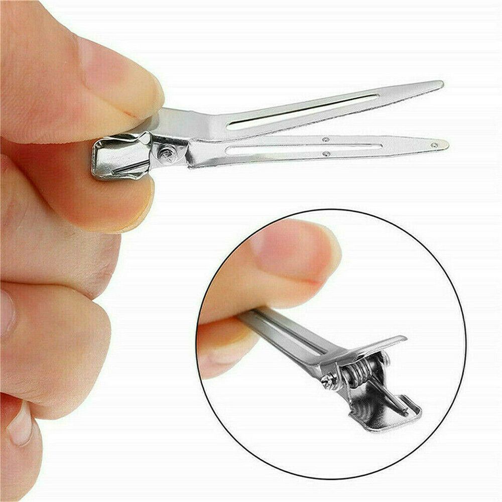 [Hàng mới về] Kẹp tóc kim loại 1.8 &quot; chuyên dụng cho uốn tóc