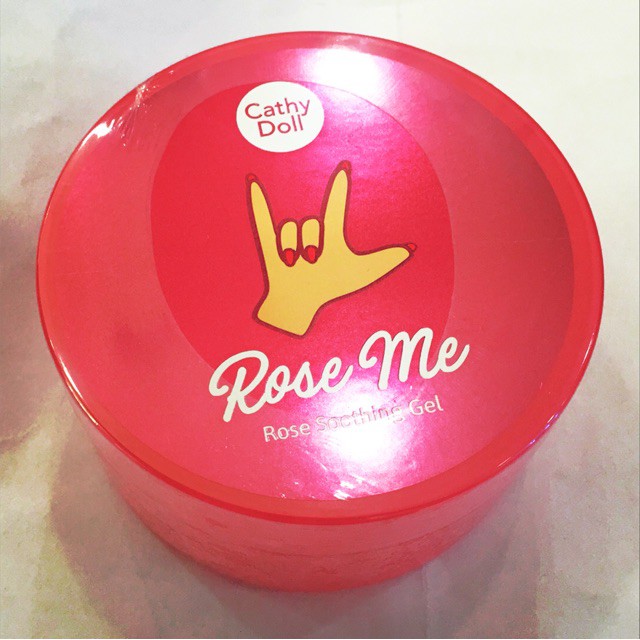Gel Hoa Hồng Làm Dịu Da, Chống Dị Ứng Cathy Doll Rose Me Rose Soothing Gel 250g