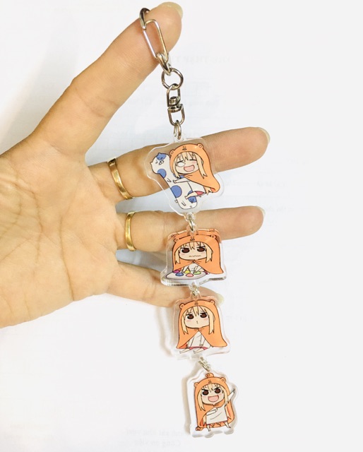 Móc khoá anime umaru chan , dây móc chùm anime umaru chan