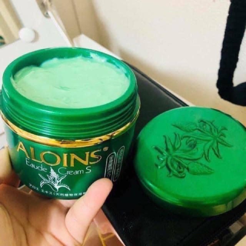 [Hàng _Nhật]  Kem Xanh Lô hội Aloins Eaude Cream Dưỡng Da Toàn Thân Hàng Nhật Nội Địa 185G