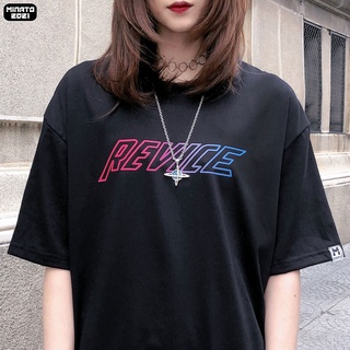 Ao Thun Nam Nữ Unisex Form To Oversized Revice & Live-Evil