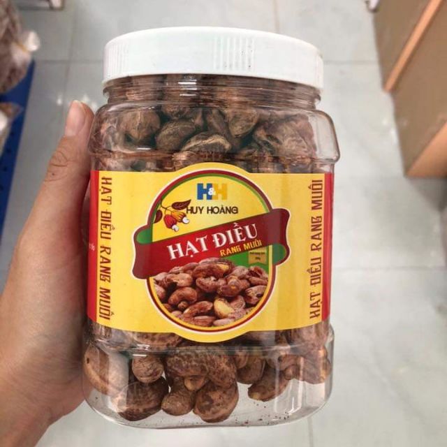 HẠT ĐIỀU RANG MUỐI VỎ LỤA CAO CẤP